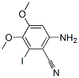 6-AMINO-2-IODO-3,4-DIMETHOXYBENZONITRILE CAS#: 192869-24-2