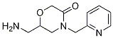6-Aminomethyl-4-pyridin-2-ylmethyl-morpholin-3-one CAS#: 1017164-71-4