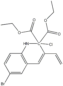 6-BROMO-2-CHLORO-3-(2,2-DIETHOXYCARBONYL)VINYLQUINOLINE CAS#: 1031928-81-0