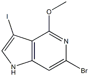 6-BROMO-3-IODO-4-METHOXY-5-AZAINDOLE CAS#: 1000341-19-4
