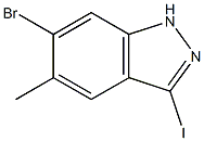 6-BROMO-3-IODO-5-METHYL (1H)INDAZOLE CAS#: 1000342-51-7