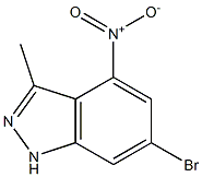 6-BROMO-3-METHYL-4-NITRO (1H)INDAZOLE CAS#: 1000342-18-6