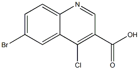 6-BROMO-4-CHLORO-QUINOLINE-3-CARBOXYLIC ACID CAS#: 179024-70-5