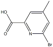 6-BROMO-4-METHYL-PYRIDINE-2-CARBOXYLIC ACID CAS#: 1060804-72-9