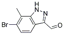 6-BROMO-7-METHYL-3-FORMYL (1H)INDAZOLE CAS#: 1000340-73-7