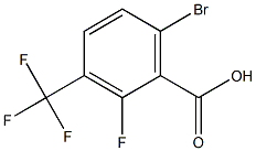 6-BroMo-2-fluoro-3-(trifluoroMethyl)benzoic acid CAS#: 1026962-68-4