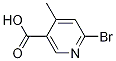 6-BroMo-4-Methyl-nicotinic acid CAS#: 1060804-74-1