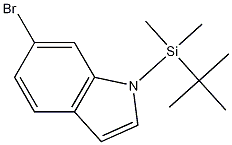 6-Bromo-1-(tert-butyldimethylsilyl)indole CAS#: 184637-11-4