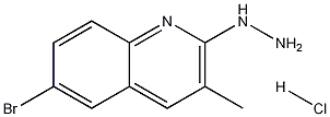 6-Bromo-2-hydrazino-3-methylquinoline hydrochloride CAS#: 1017146-88-1