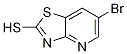 6-Bromo-2-mercaptothiazolo[4,5-b]pyridine CAS#: 194668-71-8