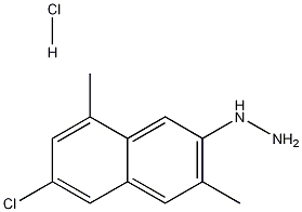 6-CHLORO-2-HYDRAZINO-3,8-DIMETHYL-NAPHTHALENE HCL CAS#: 1017360-76-7