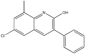 6-CHLORO-8-METHYL-3-PHENYL-2-QUINOLINOL CAS#: 1031928-31-0