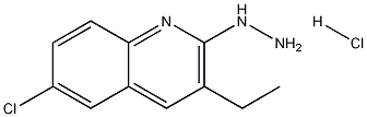 6-Chloro-3-ethyl-2-hydrazinoquinoline hydrochloride CAS#: 1017147-55-5