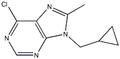 6-Chloro-9-cyclopropylMethyl-8-Methyl-9H-purine CAS#: 195252-65-4