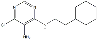 6-Chloro-N4-(2-cyclohexyl-ethyl)-pyriMidine-4,5-diaMine CAS#: 1002111-67-2