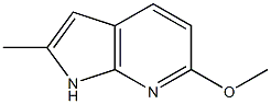 6-Methoxy-2-Methyl-1H-pyrrolo[2,3-b]pyridine CAS#: 1071811-73-8
