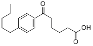 6-OXO-6-(4-N-PENTYLPHENYL)HEXANOIC ACID CAS#: 178686-75-4