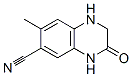 6-Quinoxalinecarbonitrile,1,2,3,4-tetrahydro-7-methyl-3-oxo-(9CI) CAS#: 186666-77-3