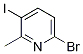6-broMo-3-iodo-2-Methylpyridine CAS#: 1065483-59-1