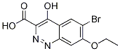 6-bromo-7-ethoxy-4-hydroxycinnoline-3-carboxylic acid CAS#: 1041853-22-8