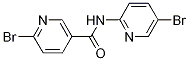6-bromo-N-(5-bromopyridin-2-yl)nicotinamide CAS#: 1029088-43-4