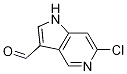 6-chloro-1H-pyrrolo[3,2-c]pyridine-3-carbaldehyde CAS#: 1000341-64-9