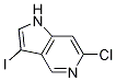 6-chloro-3-iodo-1H-pyrrolo[3,2-c]pyridine CAS#: 1000341-55-8