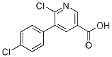 6-chloro-5-(4-chlorophenyl)nicotinic acid CAS#: 1012792-56-1