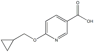 6-(cyclopropylmethoxy)nicotinic acid CAS#: 1019546-29-2