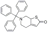 6-trityl-5,6,7,7a-tetrahydro-4H-thieno[2,3-c]pyridin-2-one CAS#: 1032707-62-2