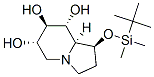 6,7,8-Indolizinetriol, 1-(1,1-dimethylethyl)dimethylsilyloxyoctahydro-, 1S-(1.alpha.,6.beta.,7.alpha.,8.beta.,8a.beta.)- CAS#: 185899-44-9