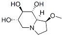 6,7,8-Indolizinetriol, octahydro-1-methoxy-, 1S-(1.alpha.,6.beta.,7.alpha.,8.beta.,8a.beta.)- CAS#: 185899-47-2