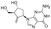 6H-Purin-6-one, 2-amino-1,9-dihydro-9-[(1R,3S,4R)-4-hydroxy-3-(hydroxymethyl)-2-methylenecyclopentyl]- CAS#: 188399-46-4
