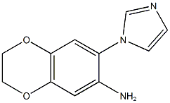 7-(1H-imidazol-1-yl)-2,3-dihydro-1,4-benzodioxin-6-amine(SALTDATA: FREE) CAS#: 1019558-21-4