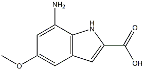 7-AMINO-5-METHOXY-2-INDOLECARBOXYLIC ACID CAS#: 1000341-48-9