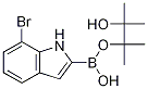 7-BROMO-1H-INDOLE-2-BORONIC ACID PINACOL ESTER CAS#: 1072812-23-7