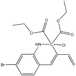 7-BROMO-2-CHLORO-3-(2,2-DIETHOXYCARBONYL)VINYLQUINOLINE CAS#: 1031928-83-2