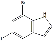 7-BROMO-5-IODOINDOLE CAS#: 1000343-38-3