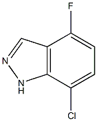 7-CHLORO-4-FLUORO (1H)INDAZOLE CAS#: 1000341-70-7