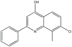 7-CHLORO-8-METHYL-2-PHENYL-4-QUINOLINOL CAS#: 1070879-84-3