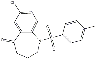 7-Chloro-1,2,3,4-tetrahydro-1-[(4-methylphenyl)sulfonyl]-5H-1-benzazepin-5-one CAS#: 193686-76-9