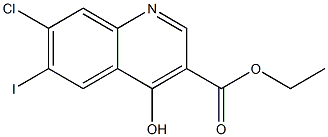 7-Chloro-4-hydroxy-6-iodo-quinoline-3-carboxylic acid ethyl ester CAS#: 1021913-01-8