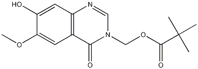 7-Hydroxy-6-methoxy-3-[(pivaloyloxy)methyl]-3,4-dihydroquinazolin-4-one CAS#: 193002-25-4