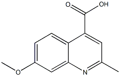 7-METHOXY-2-METHYLQUINOLINE-4-CARBOXYLIC ACID CAS#: 189815-81-4