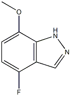 7-METHOXY-4-FLUORO (1H)INDAZOLE CAS#: 1000341-74-1