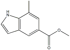 7-METHYL-1H-INDOLE-5-CARBOXYLIC ACID METHYL ESTER CAS#: 180624-25-3