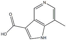 7-METHYL-5-AZAINDOLE-3-CARBOXYLIC ACID CAS#: 1000341-52-5
