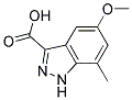 7-METHYL-5-METHOXY-3-(1H)INDAZOLECARBOXYLIC ACID CAS#: 1000340-57-7