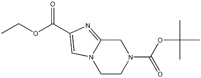 7-tert-butyl 2-ethyl 5,6-dihydroimidazo[1,2-a]pyrazine-2,7(8H)-dicarboxylate CAS#: 1053656-22-6