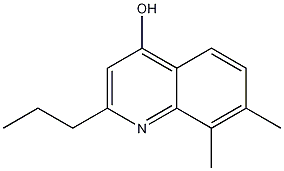 7,8-DIMETHYL-2-PROPYL-4-QUINOLINOL CAS#: 1070880-05-5